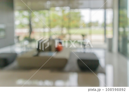 living room interior blurred background 108598892