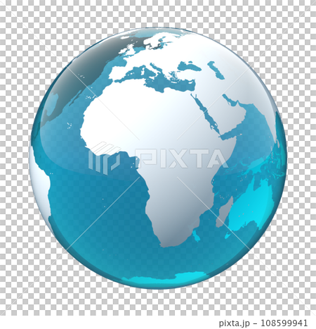 世界地図, 地球, アフリカ 108599941