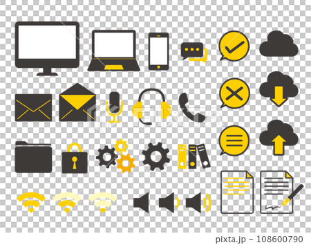 Network icon set Network icon set 108600790