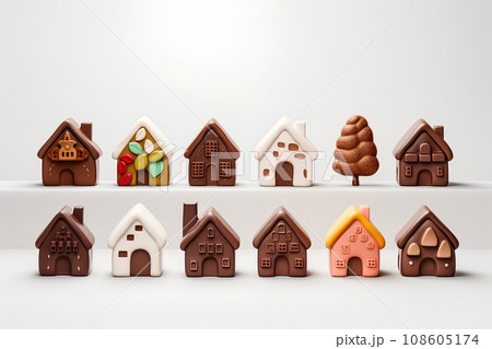 チョコレートの家のアイコン チョコレートの家のアイコン 108605174