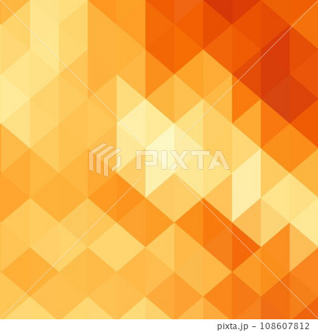 orange triangles background. polygonal style. eps 10 108607812