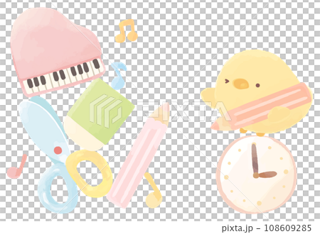 Children's play and learning image chick 108609285