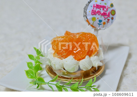 犬用の誕生日ケーキ みかんのケーキ 犬用の誕生日ケーキ みかんのケーキ 108609611