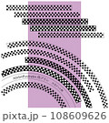 Illustrator用ブラシ　水玉ドット柄セット　ブラシツール 108609626