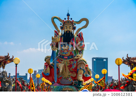 蓮池潭の玄天上帝神像 台湾 高雄市 108612381