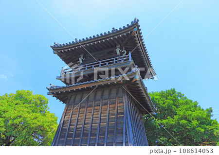 愛知県名古屋市、宮の渡し公園の風景 108614053