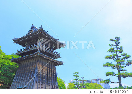 愛知県名古屋市、宮の渡し公園の風景 108614054