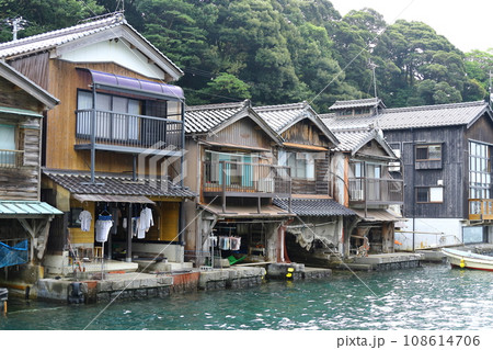 京都 伊根の舟屋 京都 伊根の舟屋 108614706