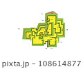 日本古城絵図 伏見城トレース 108614877