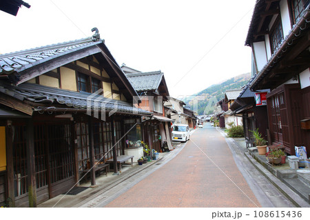 熊川宿　宿場町　若狭鯖街道熊川宿　鯖街道　若狭　福井県若狭町熊川　福井県三方上中郡　旧鯖街道　 108615436