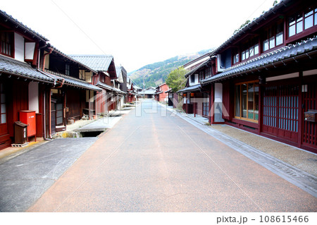 熊川宿　宿場町　若狭鯖街道熊川宿　鯖街道　若狭　福井県若狭町熊川　福井県三方上中郡　旧鯖街道　 108615466