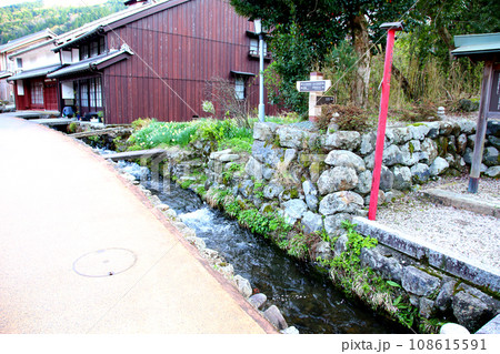熊川宿　宿場町　若狭鯖街道熊川宿　鯖街道　若狭　福井県若狭町熊川　福井県三方上中郡　旧鯖街道　 108615591