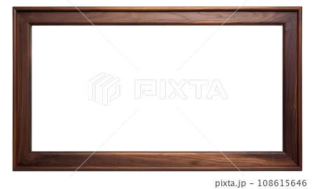 Wooden blank carved frame 108615646
