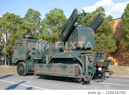 陸上自衛隊の81式短距離地対空誘導弾 108616190