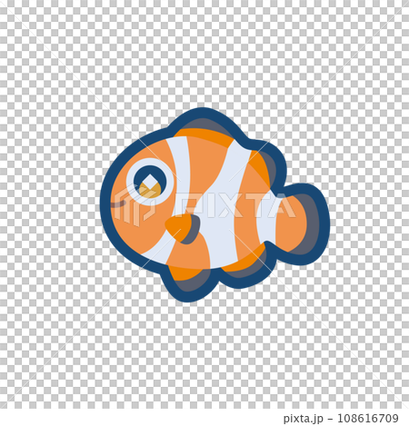 可愛的小丑魚圖 可愛的小丑魚圖 108616709