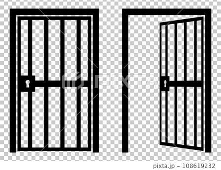 閉じている檻と開いている檻 閉じている檻と開いている檻 108619232