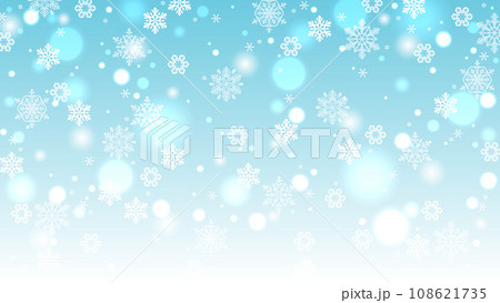 雪の結晶のイラスト背景 108621735
