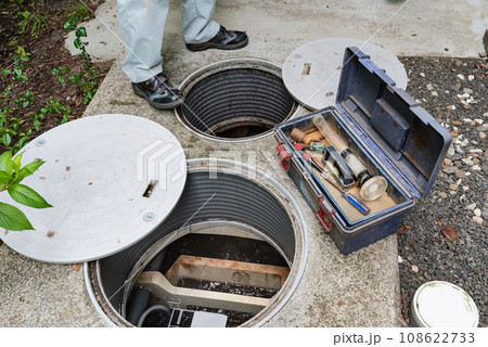 住宅用合併処理浄化槽のメンテナンス保守点検測定 108622733