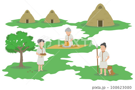 縄文時代の暮らし 縄文時代の暮らし 108623080