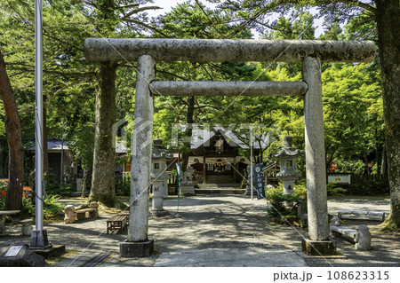 上越　春日山神社　鳥居　新潟県上越市 108623315