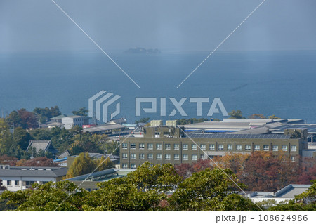 彦根城から見る琵琶湖 彦根城から見る琵琶湖 108624986