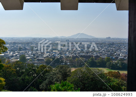 彦根城から見る彦根市の風景 彦根城から見る彦根市の風景 108624993