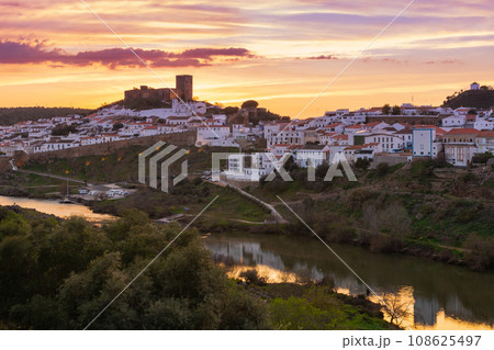 Sunset in Mertola 108625497