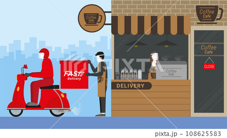 Coffee cafe is close. Changing to shop kiosk for delivery online order Coffee cafe is close. Changing to shop kiosk for delivery online order 108625583