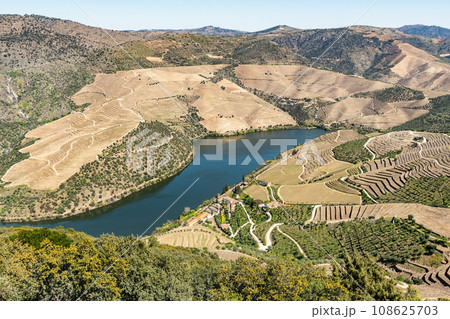 Viewpoint of Vargelas surrounding landscape Viewpoint of Vargelas surrounding landscape 108625703