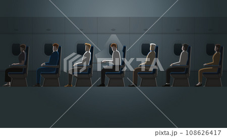 Employee salaryman working alone with laptop notebook Employee salaryman working alone with laptop notebook 108626417