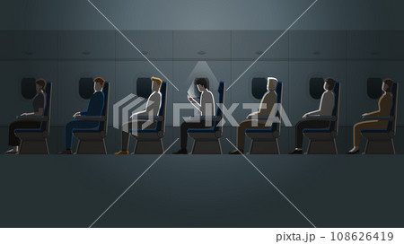 Employee salaryman working alone with the smartphone Employee salaryman working alone with the smartphone 108626419