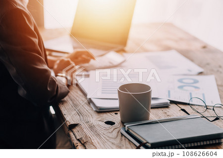 Business Documents, Auditor businesswoman checking searching document legal prepare paperwork or report for analysis TAX time,accountant Documents data contract partner deal in workplace office Business Documents, Auditor businesswoman checking searching document legal prepare paperwork or report for analysis TAX time,accountant Documents data contract partner deal in workplace office 108626604