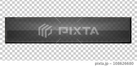 Luxurious checkered black banner 108626680