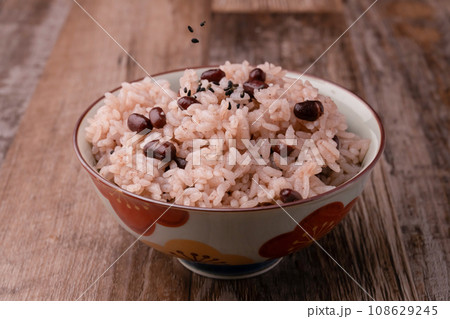 赤飯 茶碗 赤飯 茶碗 108629245