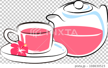 ハイビスカスティー ハーブティー ハイビスカスティー ハーブティー 108630523