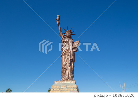 Mini Statue of Liberty near Harlan Kansas Mini Statue of Liberty near Harlan Kansas 108631620