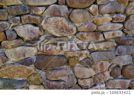 石垣 素材 背景 石垣 素材 背景 108633422