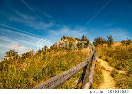 The Bieszczady Mountains, Carpathians, Poland. The Bieszczady Mountains, Carpathians, Poland. 108633680