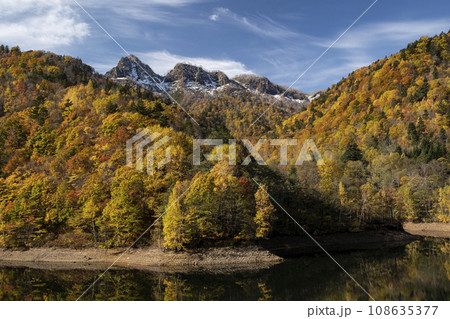 定山渓の紅葉 定山渓の紅葉 108635377