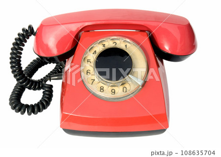 Old telephone Old telephone 108635704