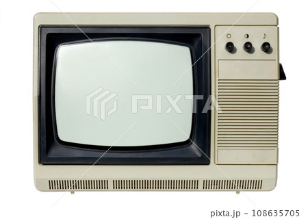 Old TV set Old TV set 108635705