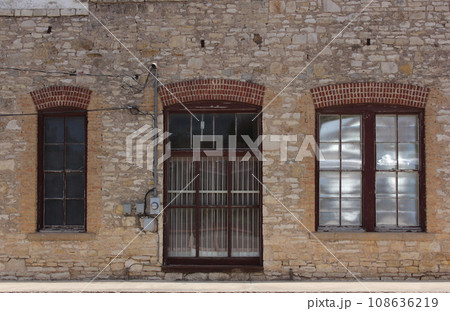 Historic Building Detail in Downtown Bertram Texas 108636219