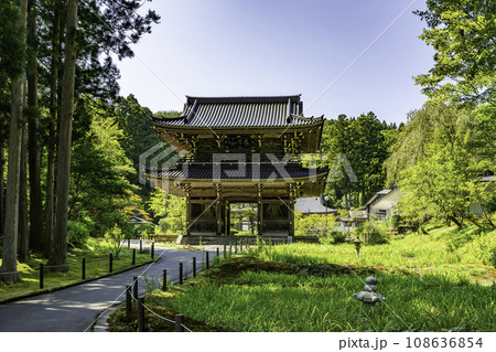 上越 林泉寺 山門 新潟県上越市 上越 林泉寺 山門 新潟県上越市 108636854
