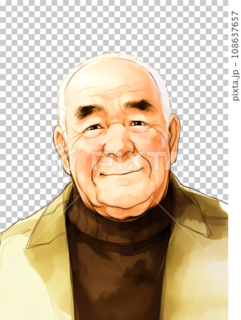 看起來固執又善良的老人 108637657