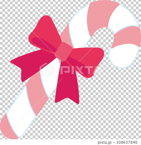 拐杖糖_聖誕糖果_紅白拐杖糖 108637840