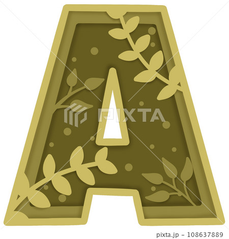 Autumn alphabet  108637889