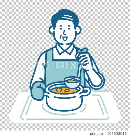 老人做飯 老人做飯 108638018