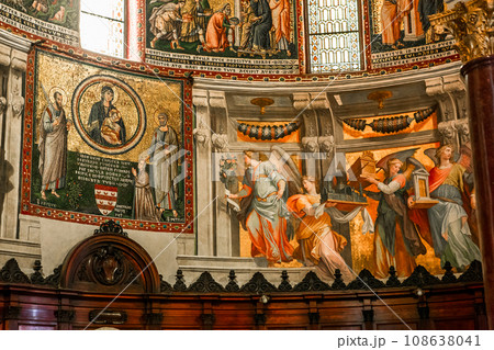 Basilica di Santa Maria in Trastevere, Rome, Italy Basilica di Santa Maria in Trastevere, Rome, Italy 108638041