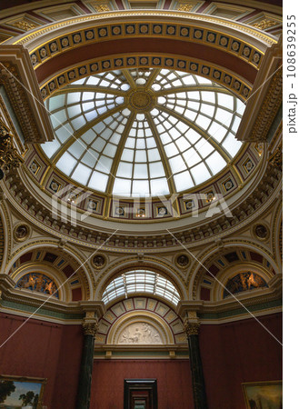 Architecturally beautiful interior design of The National Gallery. Architecturally beautiful interior design of The National Gallery. 108639255