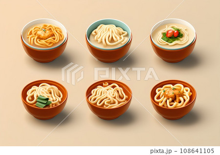 うどんのアイコン 108641105